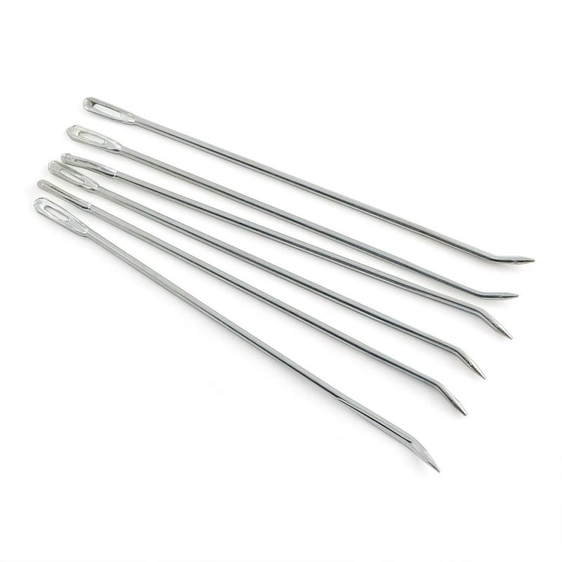 PZRT 6pcs Packing Needles Sewing Tool for Stitching Knitting Gunny Sack Burlap Bag Packing Needle Accessories 15cm - Image 1